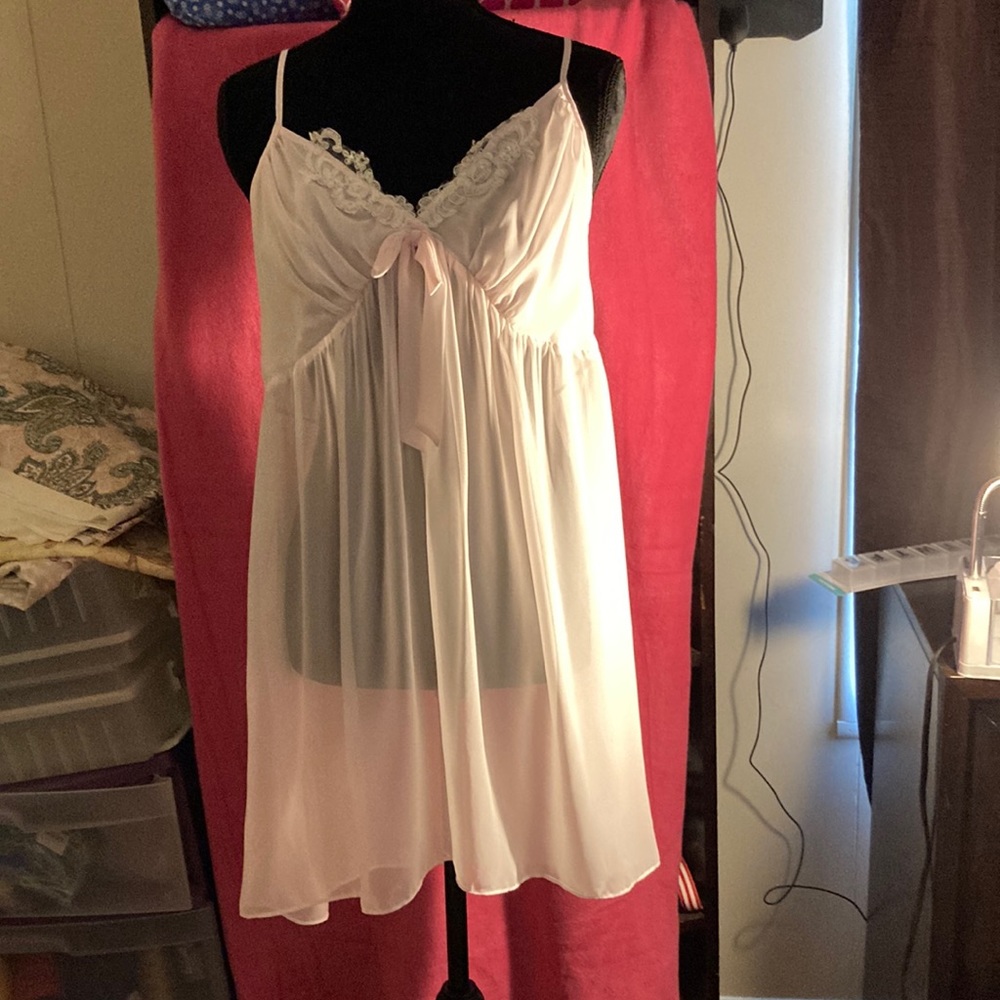 Ladies Pink Babydoll